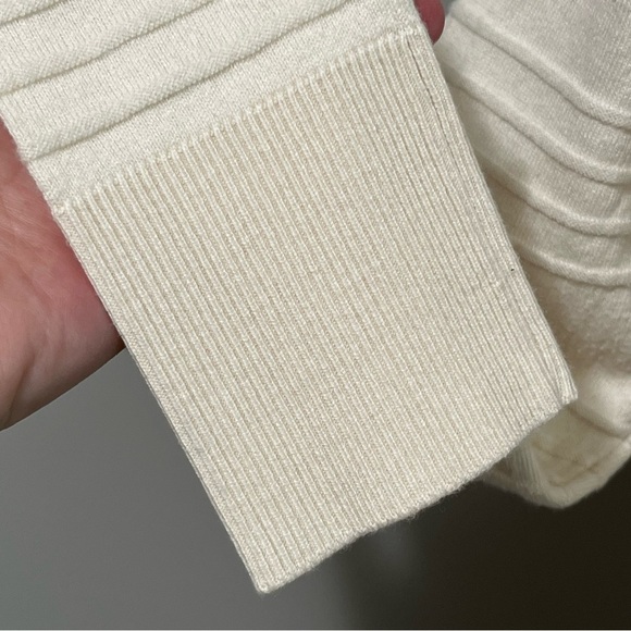 FIG Clothing Amsterdam Turtleneck Cream Knit Sweater - Picture 5 of 12